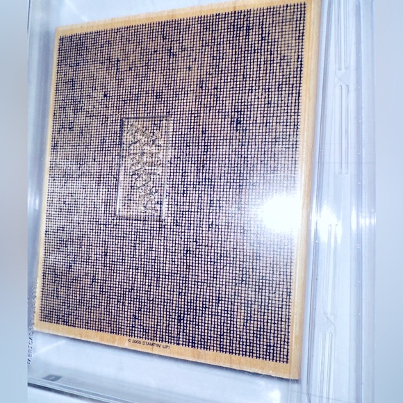 Stampin’ Up! 2 Large pattern Stamps (Lot #3) - Picture 3 of 5